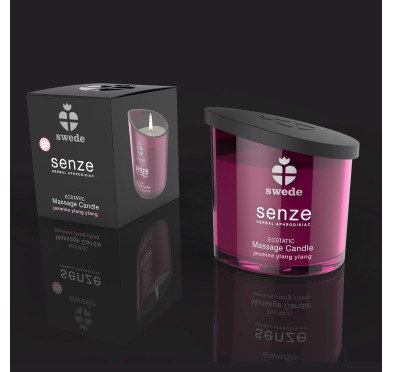 Swede - Senze Ecstatic Massage Candle Jasmine Ylang Ylang 